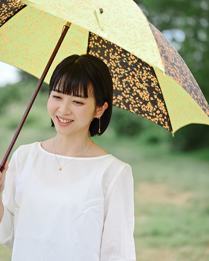 ネックレス キンモクセイ アンバー2